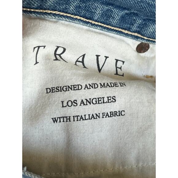 Trave Harper time after time high rise cropped distressed jeans - Picture 8 of 12